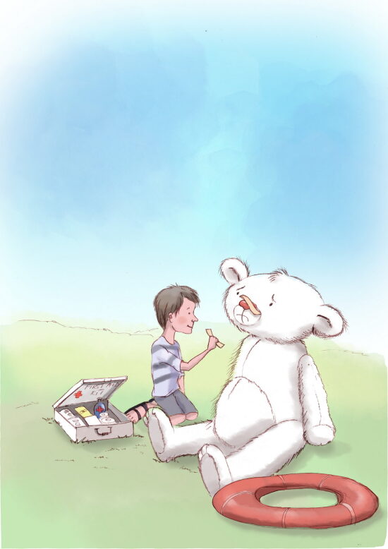 Xavi and the Bear